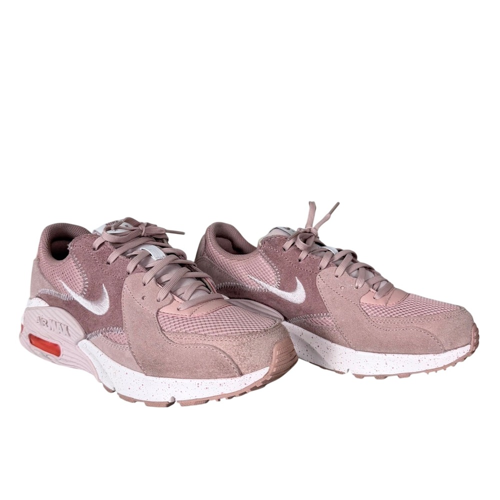 Nike Air Max Excee Women‎ Size 9 Pink Oxford Rose Whisper Suede Sneaker Shoe